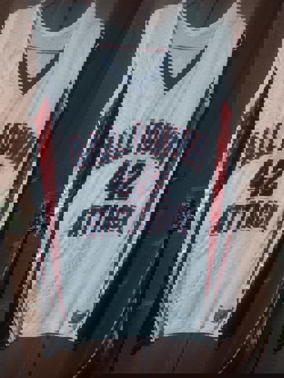 ALL IOWA completamente bordada